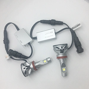 DC 12-24v h8 h9 L8 XHP70 led headlights kit auto lighting system h11 with 14000lm