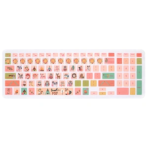 Dustproof Waterproof Laptop Keyboard Skin keyboard dust cover for dell laptop silicone Cover 15C 15CR 5000 15MR 15M 15MD 15L