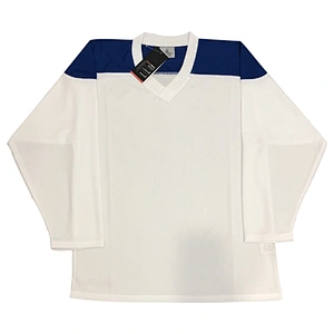 Whosale 100% polyester cheap custom practice hockey jerseys no minimum