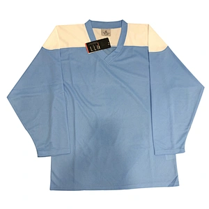 Whosale 100% polyester cheap custom practice hockey jerseys no minimum