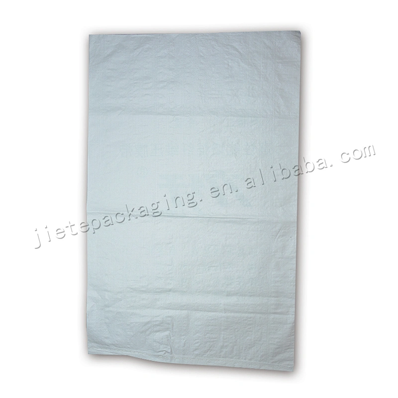 White plastic polypropylene pp woven sea food bag for packaging fish,sleeve-fish,frozen meat
