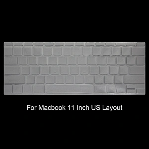 hrh keyboard cover Clear tpu keyboard skin for macbook air 11 A1370 tpu keyboard skin laptop skin 2018 new air