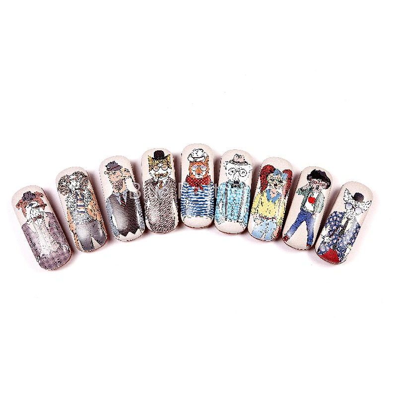 Chic Animal Gentlemanly Figures Glasses Case for Children