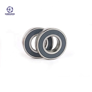 Double Rubber Shields Ball Bearing 6206-2RS Deep Groove Ball Bearing