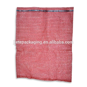 Agriculture use plastic raschel mesh net bag for packaging orange,onion,garlic,vegetables