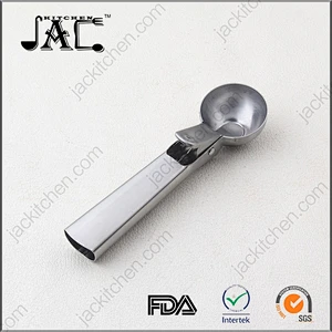 Stainless Steel Ice Cream Scoop with Trigger for Baking