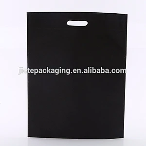 plain promotional colorful PP non woven fabric bag for shopping