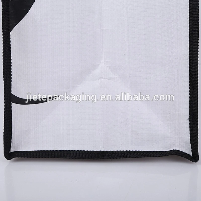 Cheap customized printed reusable shopping pp woven bag suit gift