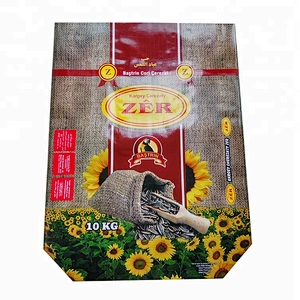 100% virgin pp agricultural sunflower seed PP woven packing bags, corn starch packaging bag