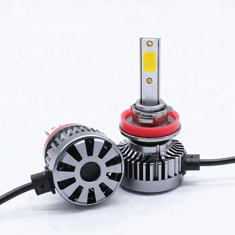 Mini A2 Car Headlight Bulb H11 H8 H9 Yellow Fog Lights