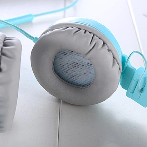 2019 Latest design cute headband oem wired wholesale kids headset