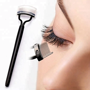 Eyelashes Brushes Stainless Steel Brush Head Eyelash Extension Eyebrow Brush Lash Comb Beauty Essential Makeup Tool