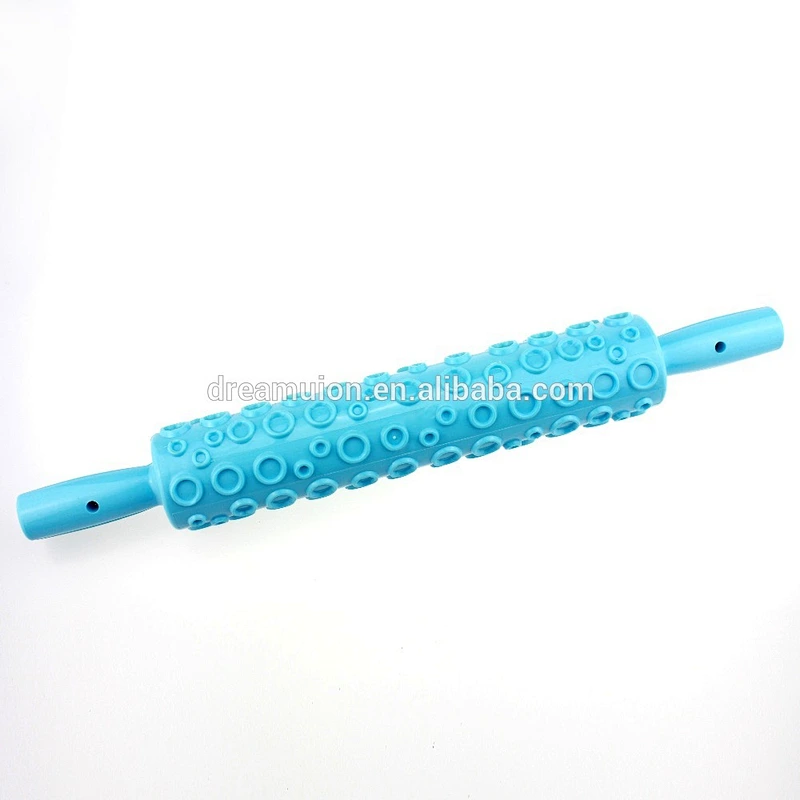 Emsossing Fondant Rolling Pin - dot design Pattern Popular