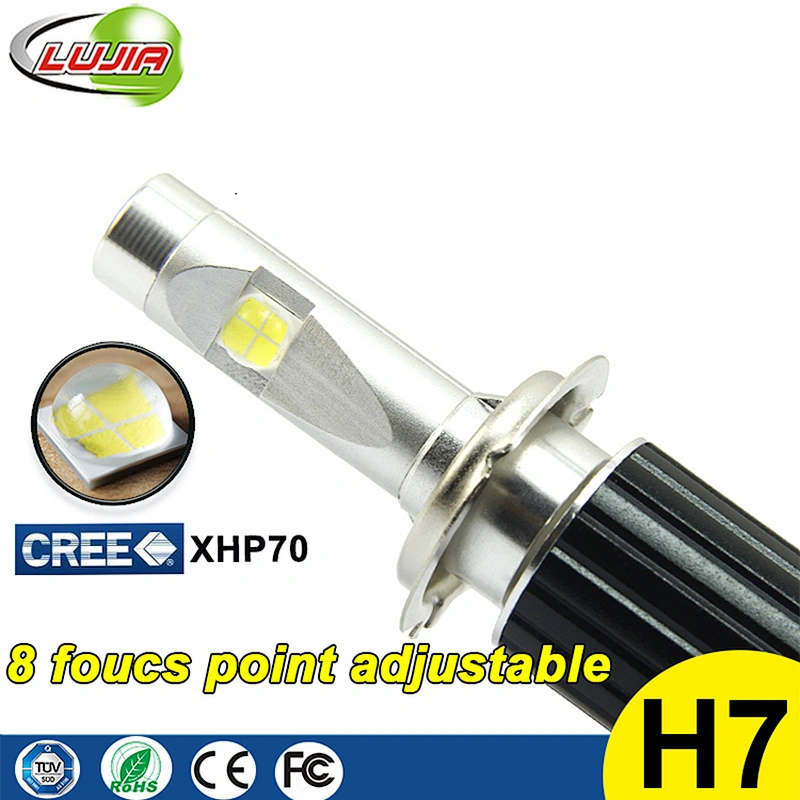 2017 Super Bright 4300K 6000K L7 xhp70 H7 led headlight bulb H11 H4 H13 H18 9012 9005(BH3) 9006(HB4) D1s d2s d3s d4s