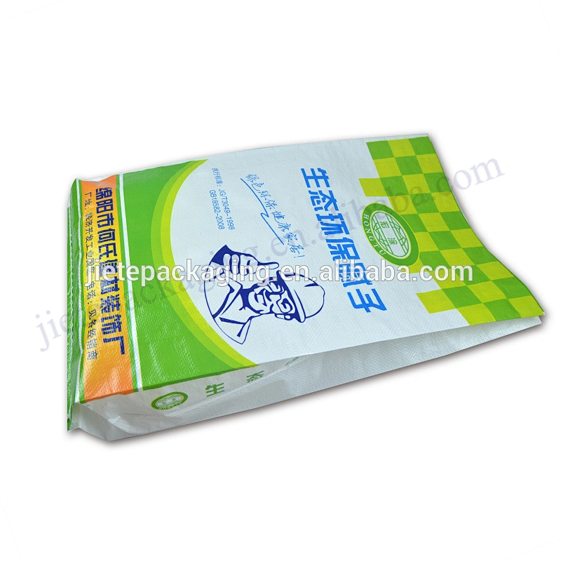 Industrial and building use 25kg empty bopp laminated pp woven cement packing bag