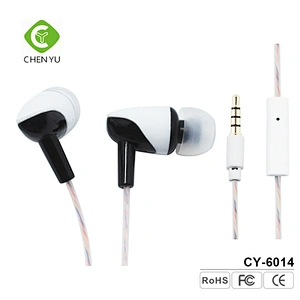 Mobile phones accessories handsfree wired stereo fancy earphone with mic