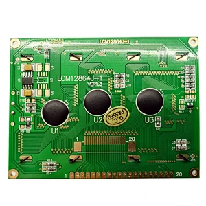 Oem stn 128x64 12864Dots Serial/Parallel  standard type graphic lcd display module