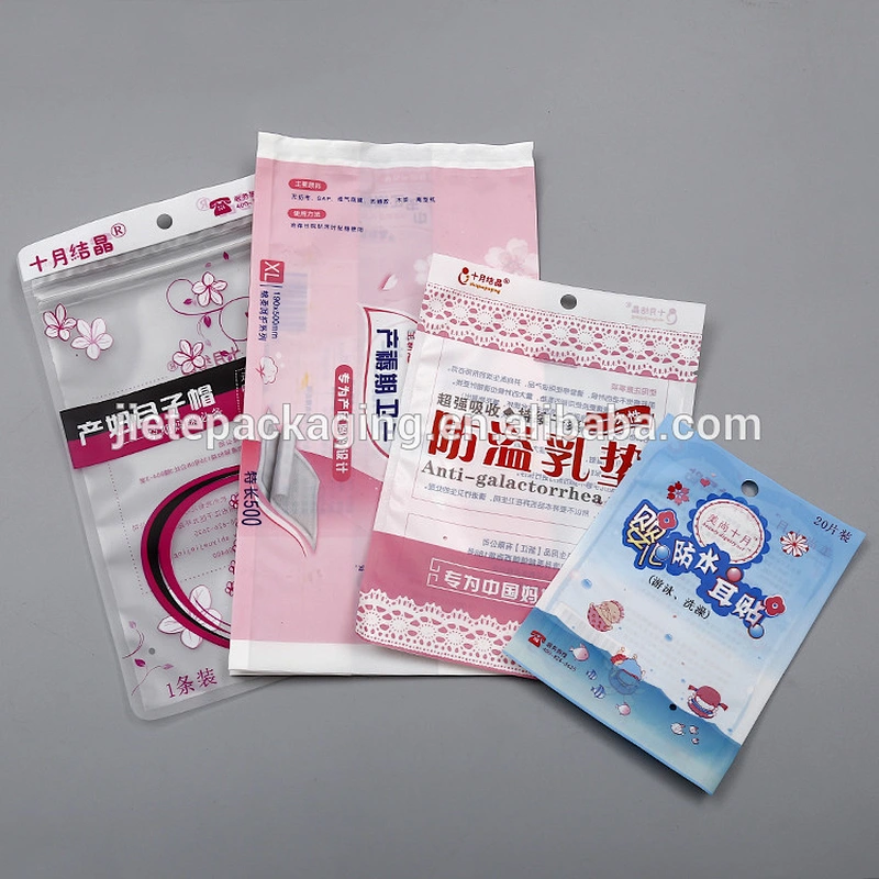 Custom printed waterproof plastic PE packaging bags