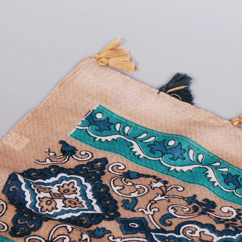 New designs made in turkey scarf good quality women cotton scarf
