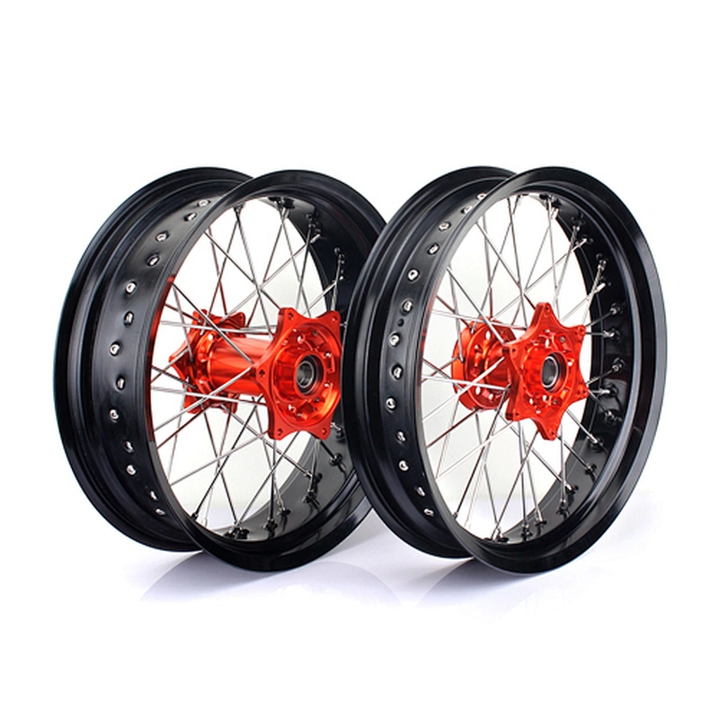 CNC Lightweight 17 Inch Motorcycle Wheels For Dirt Bike KTM 250SXF