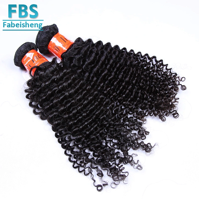 2018 FBS hot selling 100% human hair waving deep curly wholesale