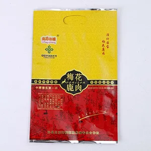 Custom color printing vacuum plastic food packaging bag