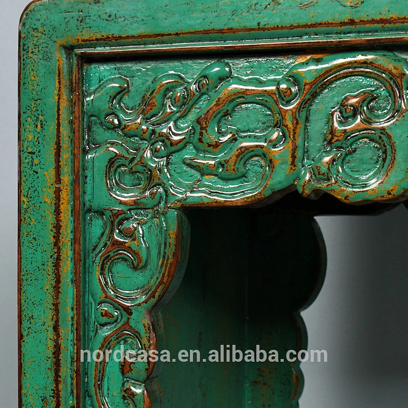 shanny hand carved chinese antique style wine cabinet