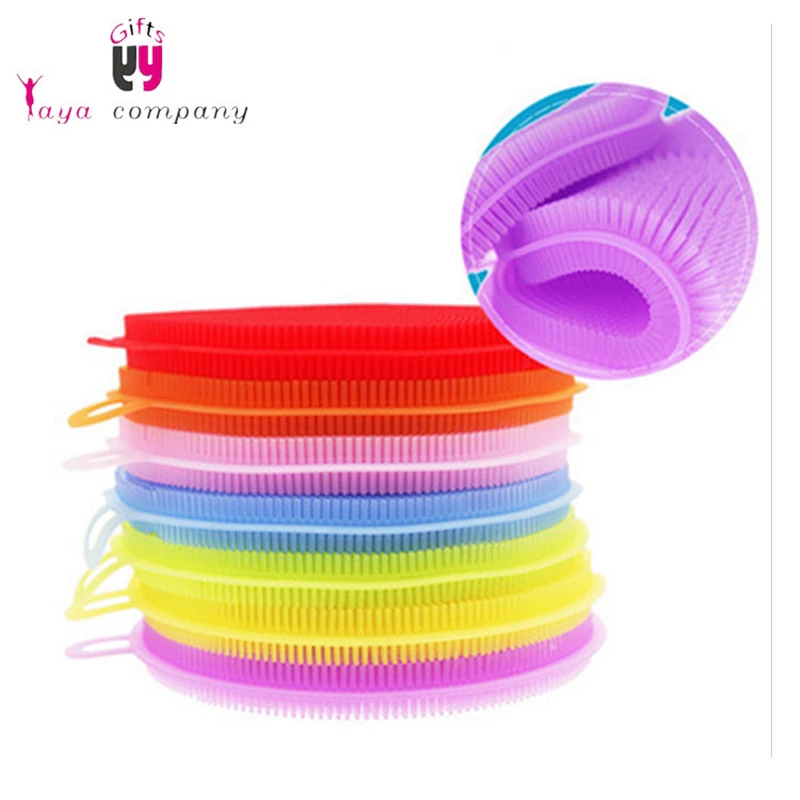 Silicone Dish Washing Sponge Scrubber silicone dish sponge