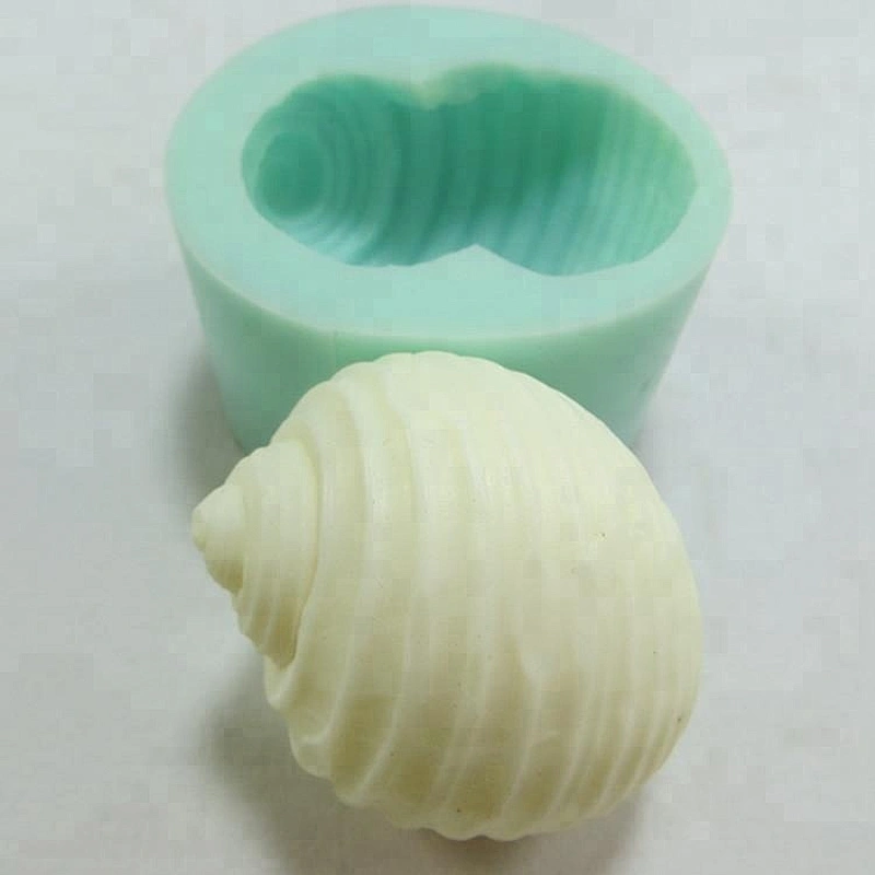 QT0032 Marine mold Pearl Conch Starfish Shells Soap Silicone Mold aroma stone molds