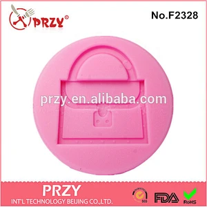 2015 f2328 high quality bag shape lace fondant mold