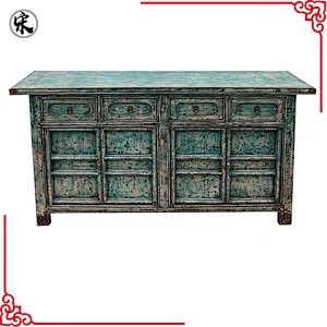 chinese recycled wood oriental furniture in living room