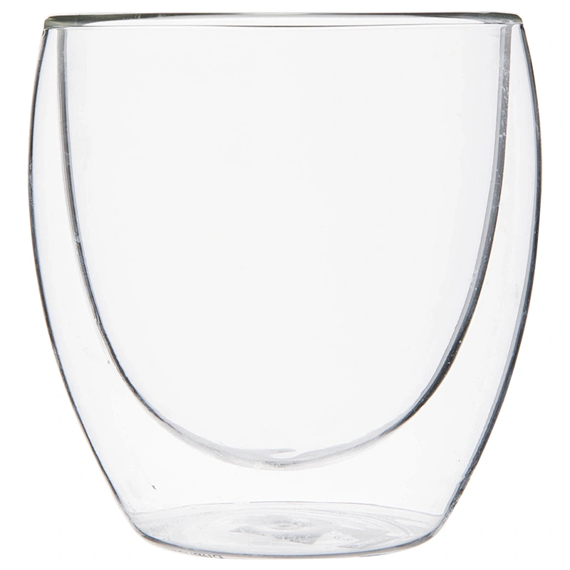 2018 hot selling durable resistant double wall glass fancy coffee cups and mugs