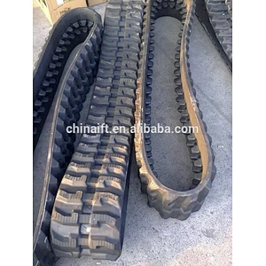 excavator crawler rubber track for sale