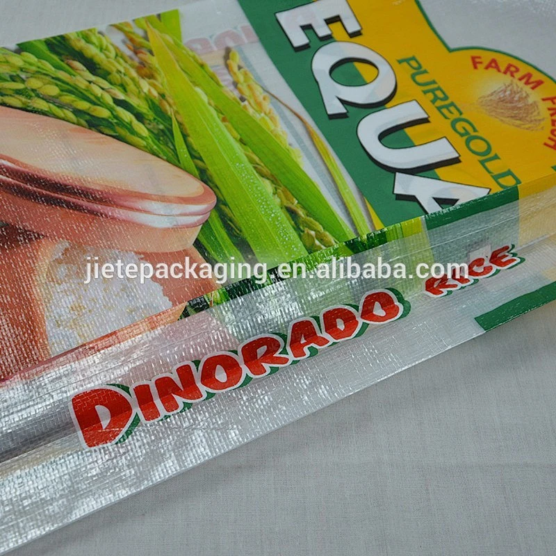 Video, 25kg Eco Friendly custom photo printing plastic polypropylene pp woven bags for packing rice sack