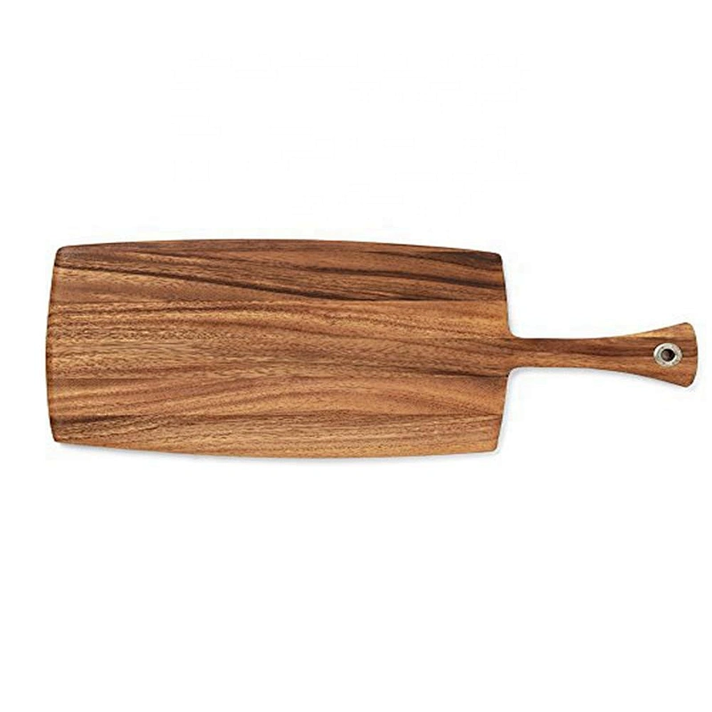Rectangle Zebra Restaurant Wooden Serving Plates Tray For Sushi Fruit Bread Pizza Acacia Wood Tray