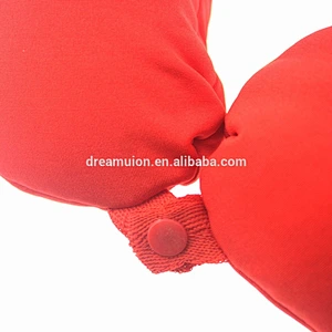 U shaped Comfort Fabric Travel Vibrating Massager Neck Shoulder Massage Cushion Pillow Home Car
