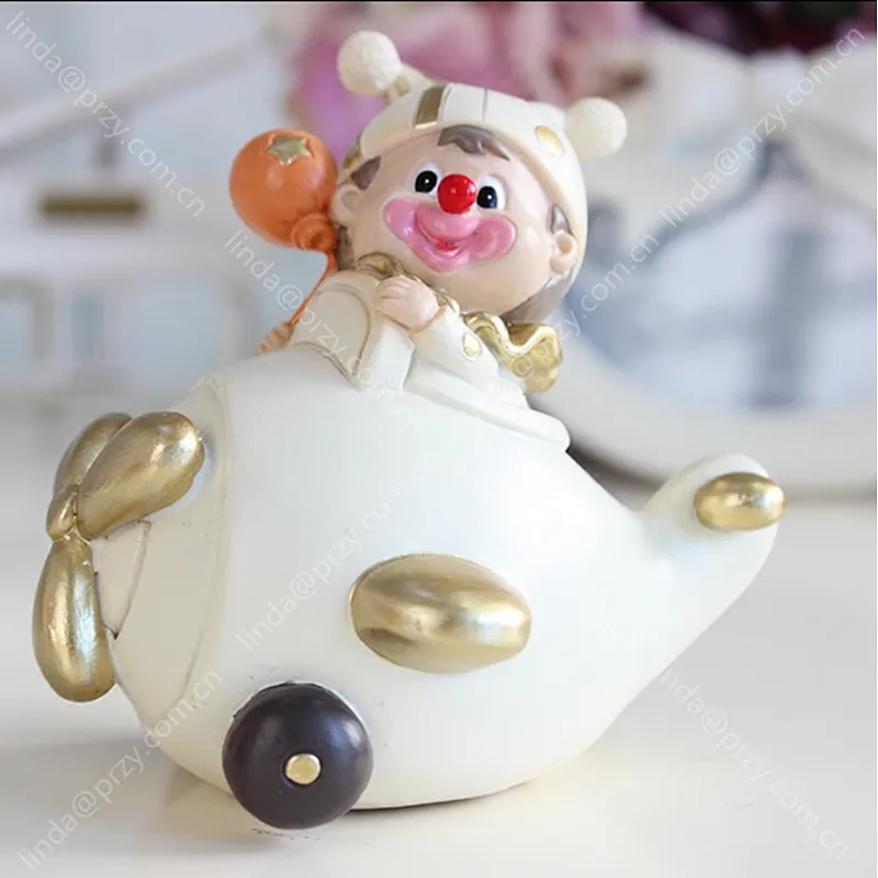 Circus clown Ornaments mold Handmade Soap mould Birthday Cake gift Silicone Molds