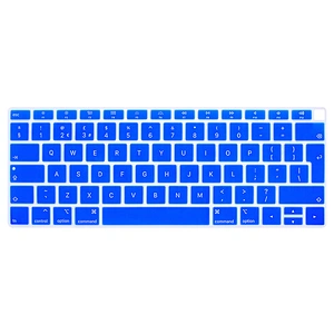 Hot Sale Dustproof colored Silicone English Keyboard Cover laptop skin For macbook air a1932 covers Air 13