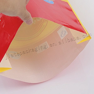 15kg new material plastic pp woven rice bag with design printing