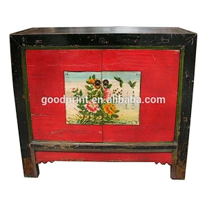 American Raised Style Solid Wood Kitchen Cabinets from China