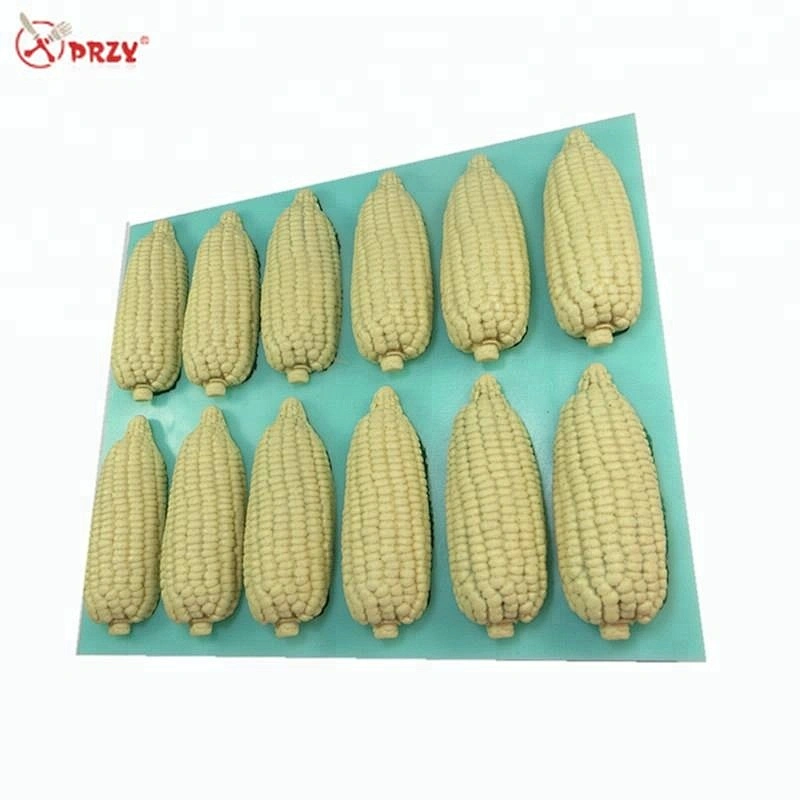 2018 Corn shape 12cavities Soap molds Cake Baking mold corn Ice Silicone mould