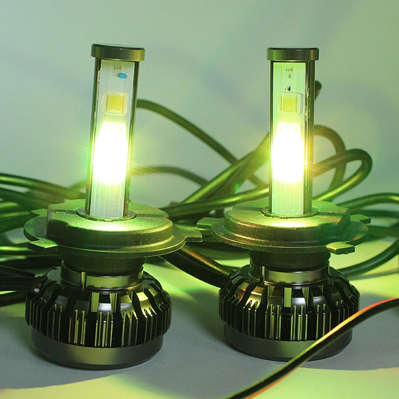 2018 RGB H7 Led Headlight Bulbs With Bluetooth Remote