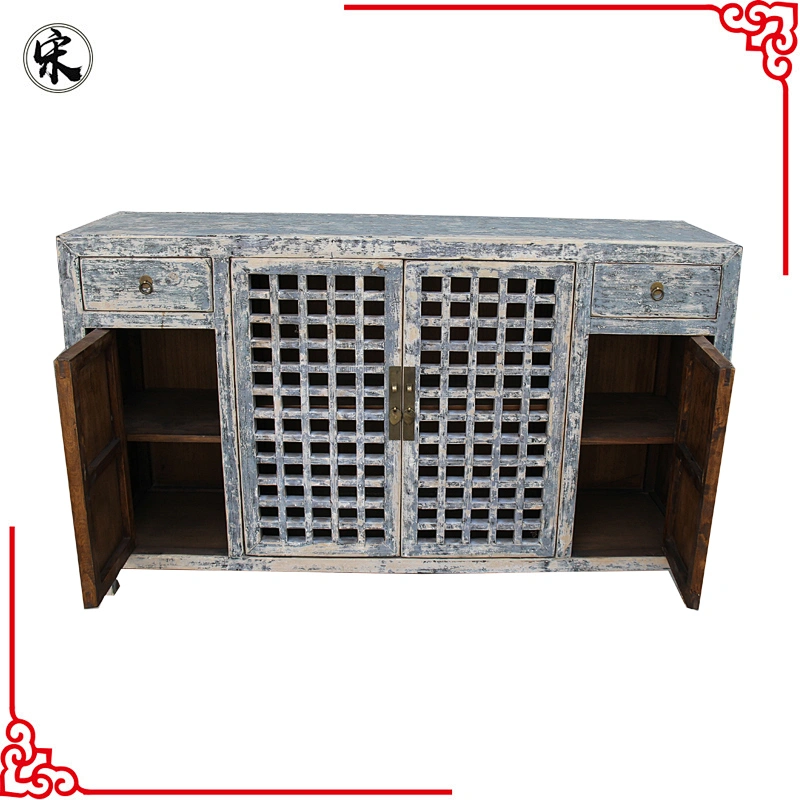 factory of Antique Chinese Wooden Kitchen Cabinet