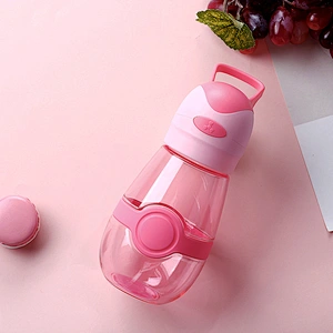China Supplier in-stock Product Eco-friendly Material Plastic Water Cup Creative Water Bottle with Electric Fan
