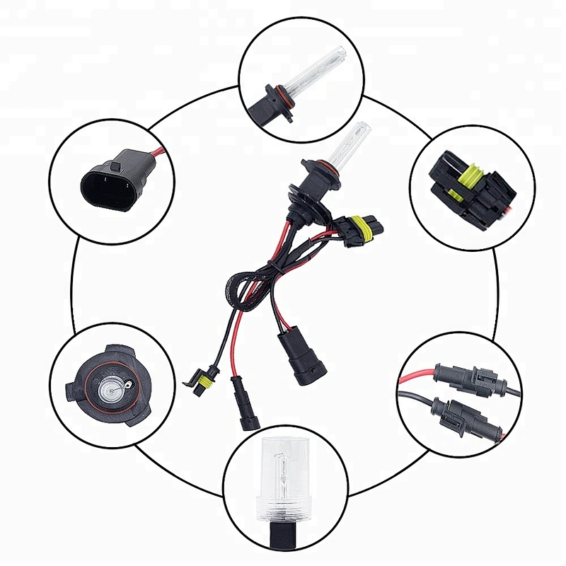 Lightech Wholesale 12V 24V Cars luces hid fog light 9005 HB3 35W 55W 6000K Xenon Bulbs