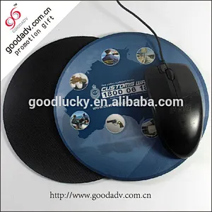 shaped custom rubber mouse with pad