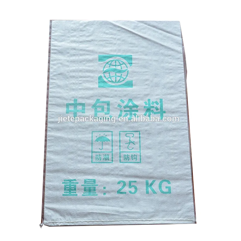 Wholesale 25kg bopp laminated pp woven bag for coating,rubber powder,wall putty powder