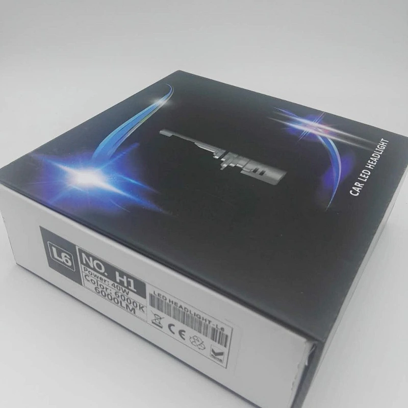 High performance L6 40w 6000K 6000lm CSP Y22 car LED headlight H1 H4 /T5A car led headlight H1 H3 H4 H7 H11 9005 9006