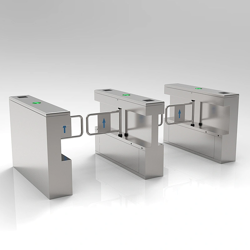Hot Sale Security Access Control Gate Stainless Steel Auto Swing Gate Barrier For Supermarket
