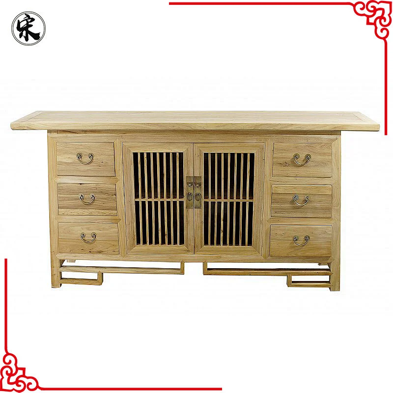 chinese antique natural wood storage furniture in stores